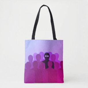 Bolso De Tela Oddity Surreal Pink Aesthetic Weirdo