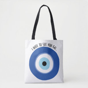 Bolso De Tela Odio Ver Que Te Vayas Tote