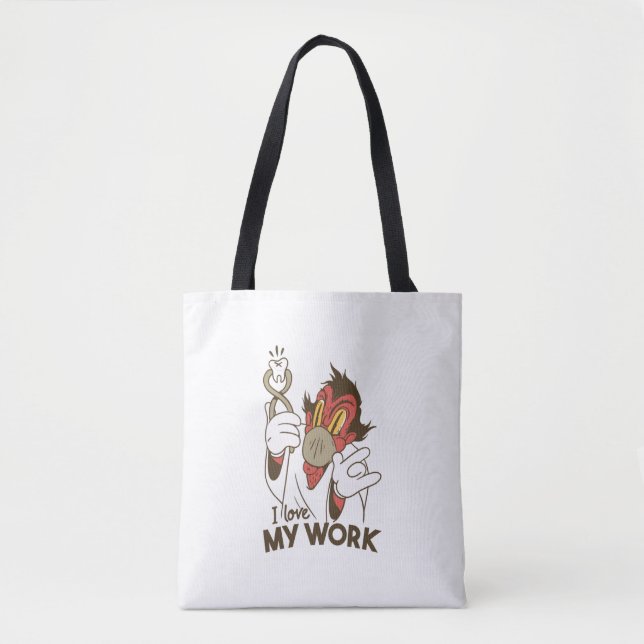 Bolso De Tela Odontólogo con escepticismo (Anverso)