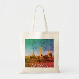 Bolso De Tela Oeste del desierto Cactus Arizona