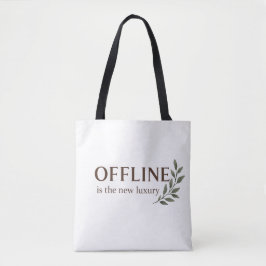Bolso De Tela Offline Is The New Luxury – Minimal Aesthetic Desi