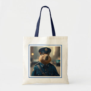 Bolso De Tela "Oficial Capi: El policía tranquilo y recogido"