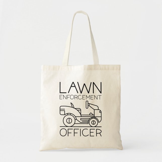 Bolso De Tela Oficial de aplicación de la ley (Frente)