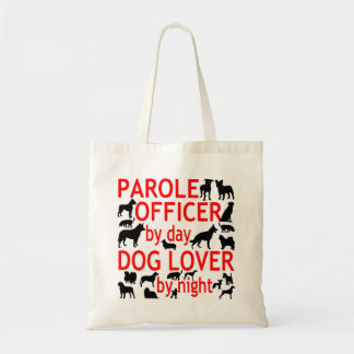 Bolso De Tela Oficial de libertad condicional de Dog Lover