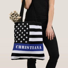 Bolso De Tela Oficial De Policía personalizado Delgado Departame