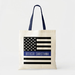 Bolso De Tela Oficial De Policía personalizado Delgado Departame
