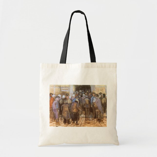 Bolso De Tela Oficina de Lotería Estatal Vincent van Gogh (Diner (Frente)