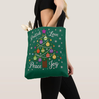 Bolso De Tela Oh, árbol de Navidad