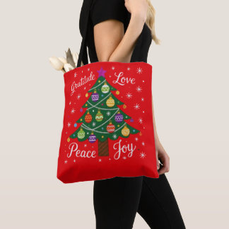 Bolso De Tela Oh, árbol de Navidad