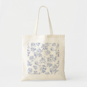 Bolso De Tela Oh baby blue caballo de balancín boceto baby showe