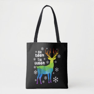 Bolso De Tela Oh Deer, Soy Navidades Lesbianas Gays De Lgbt.