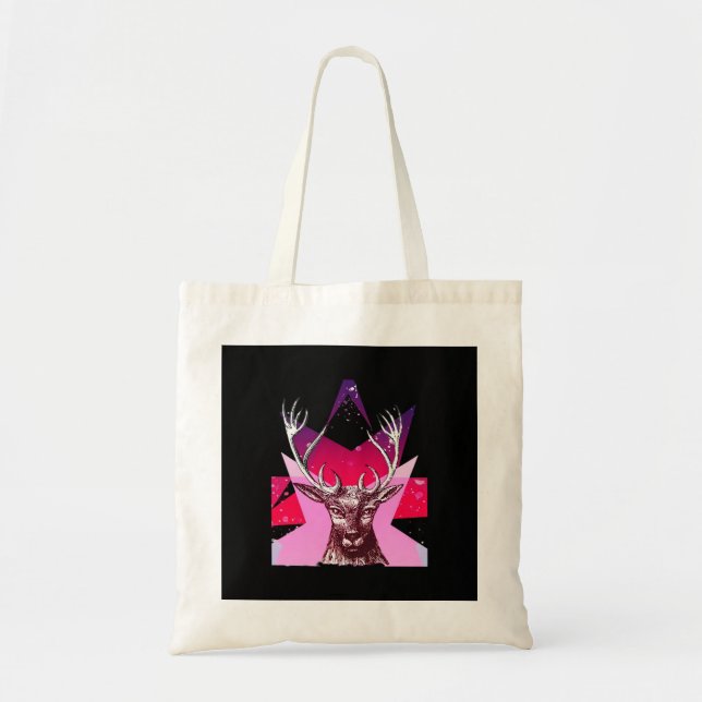 Bolso De Tela Oh Deer Whimsical Creative Design Tote Bag (Frente)