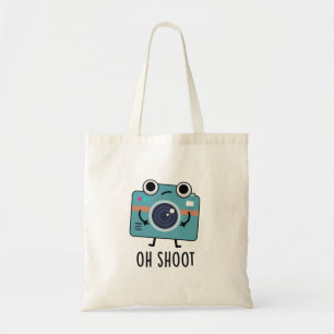 Bolso De Tela Oh Disparen a divertida fotógrafa Camera Pun