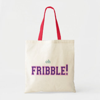 Bolso De Tela ¡Oh Fribble!