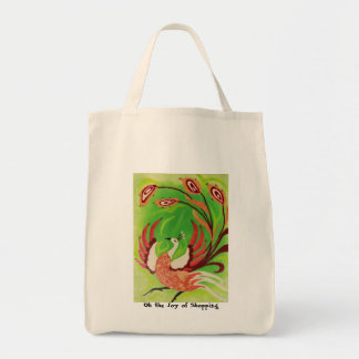 Bolso De Tela Oh la alegría del tote de las compras