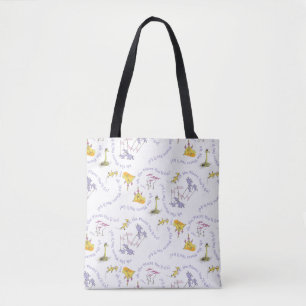 Bolso De Tela ¡Oh, los lugares a los que llegarás!