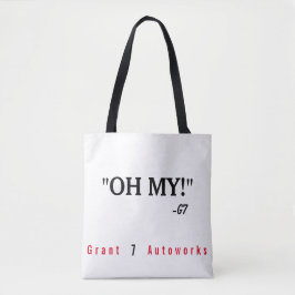 Bolso De Tela ¡"Oh mi! "Tote