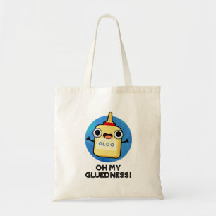 Bolso De Tela Oh My Gluness Funny Super Glue Pun