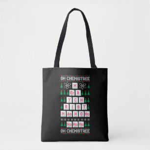 Bolso De Tela oh Navidades de Química Química