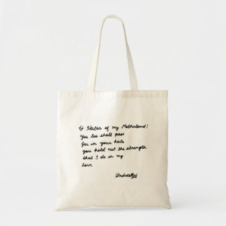 Bolso De Tela ¡Oh, odiador de mi Patria!