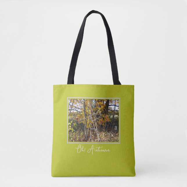Bolso De Tela ¡Oh! Otoño. Tote Bag (Anverso)