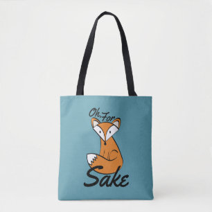 Bolso De Tela Oh, Por Fox Sake