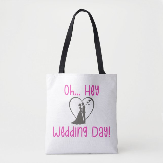 Bolso De Tela ¡Oh qué día de boda! (Anverso)