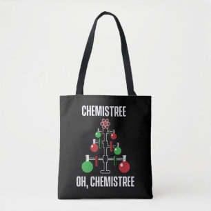 Bolso De Tela Oh Químico Árbol Químico Ciencia Pun