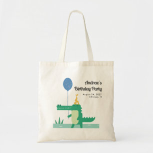 Bolso De Tela Oh Snap Cute Alligator Kids Cumpleaños