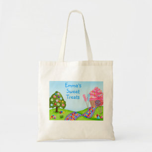 Bolso De Tela Oh tierra y magdalenas dulces del caramelo