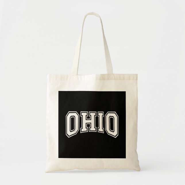 Bolso De Tela Ohio OH USA (Frente)