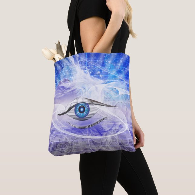 Bolso De Tela Ojo cósmico (Detalle)