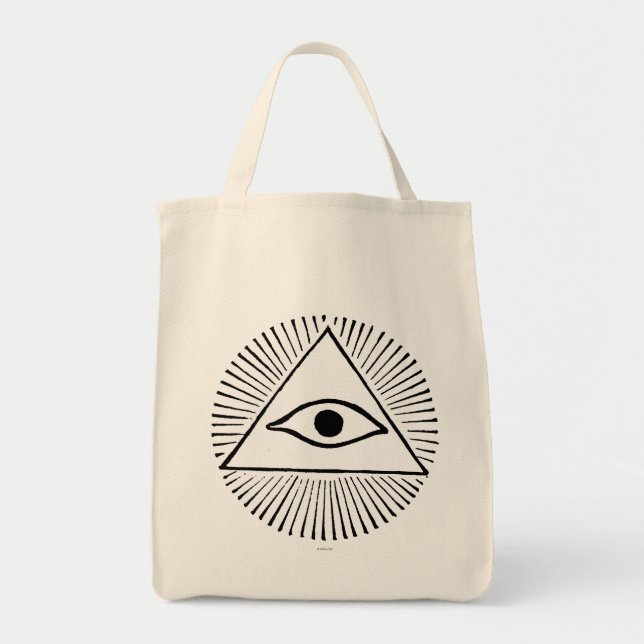 Bolso De Tela Ojo de dios (Frente)