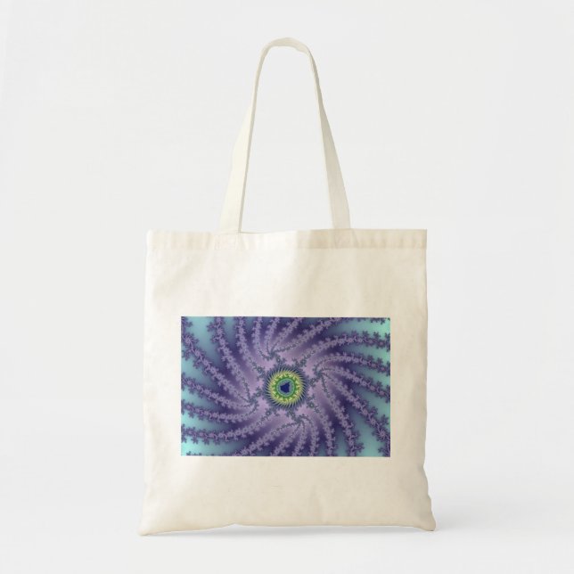 Bolso De Tela Ojo giratorio - Fractal (Frente)