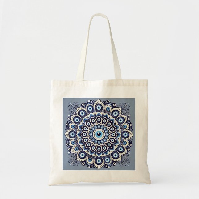 Bolso De Tela Ojo malvado (Frente)