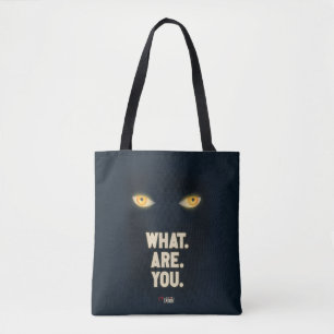 Bolso De Tela Ojos brillantes: "¿Qué? ¿Tú?"