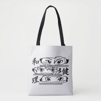 Bolso De Tela Ojos de anime 