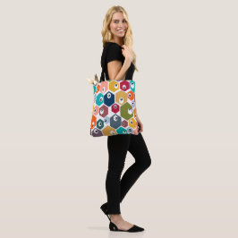 Bolso De Tela Ojos de Hexágono