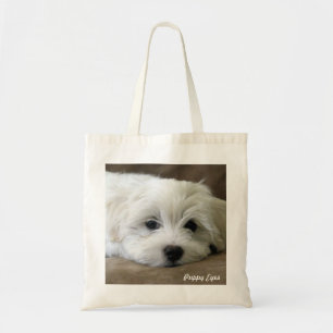 Bolso De Tela Ojos del perrito