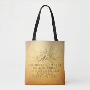 Bolso De Tela Ojos fijos en el sol
