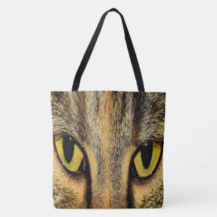 Bolso De Tela Ojos intensos de gato