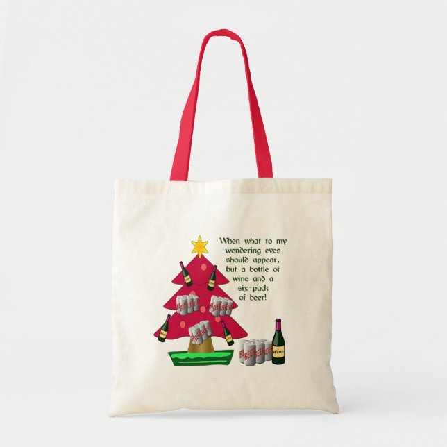 Bolso De Tela Ojos que se preguntan (Frente)