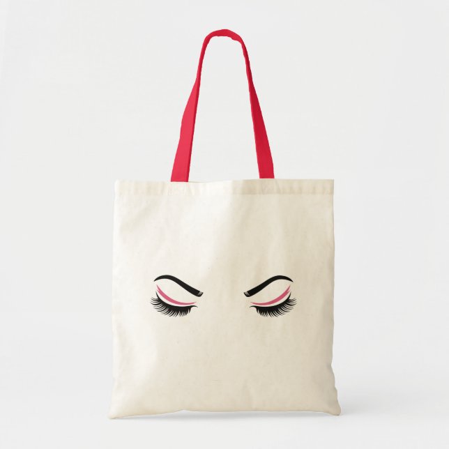 Bolso De Tela Ojos y latigazos (Frente)