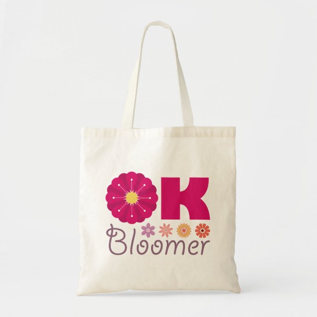Bolso De Tela Ok Bloomer (Frente)