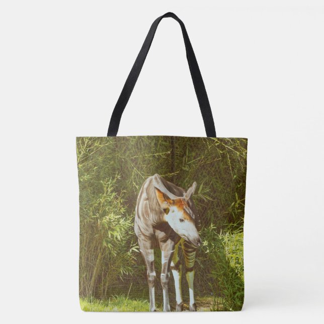 Bolso De Tela okapi (Anverso)