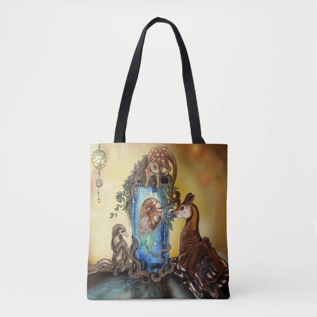 Bolso De Tela Okapi y el Oddlings (Anverso)