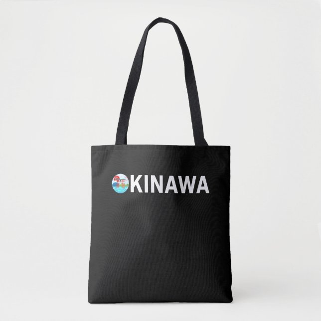 Bolso De Tela Okinawa Japón florece el cerezo japonés (Anverso)