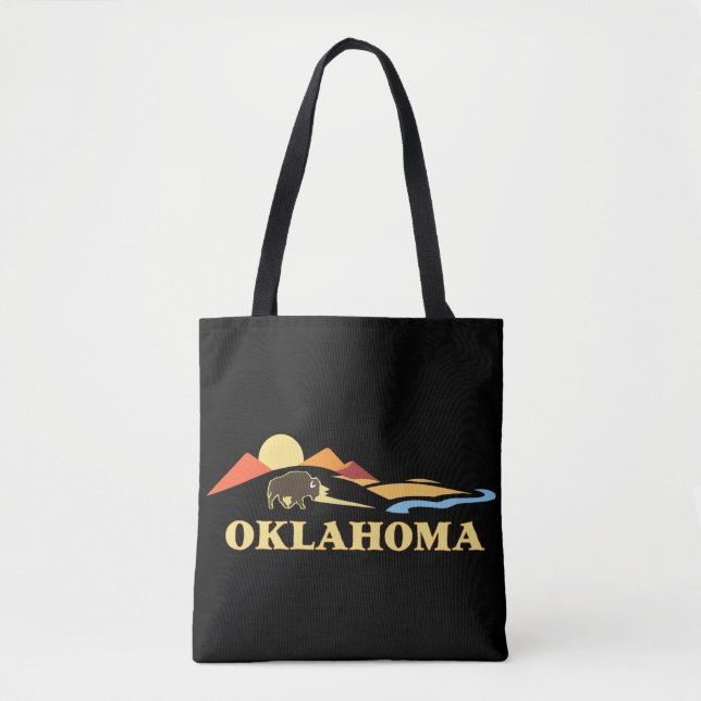 Bolso De Tela Oklahoma Estados Unidos de América (Anverso)