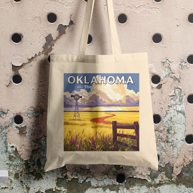 Bolso De Tela Oklahoma vintage (Subido por el creador)
