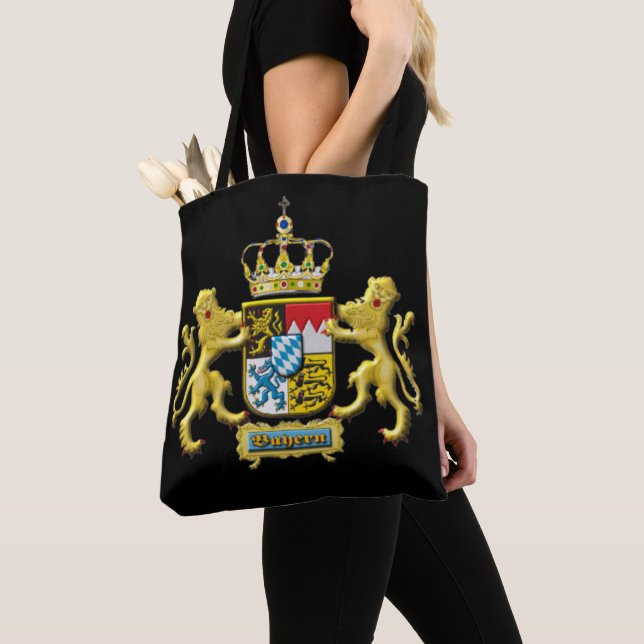 Bolso De Tela Oktoberfest - Escudo de Baviera (Detalle)